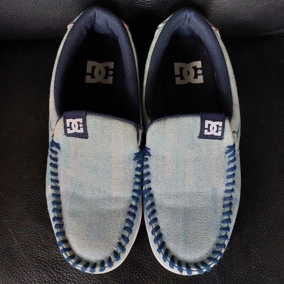 Women's Denim DC slipons - Picture 3 of 4